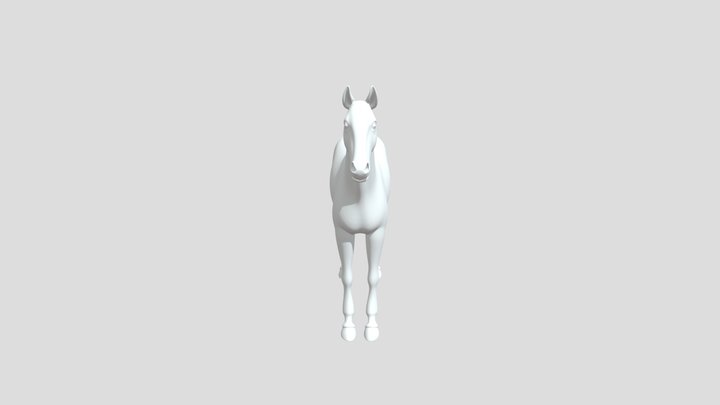 Uploads Files 976864 Horse (fbx) 3D Model