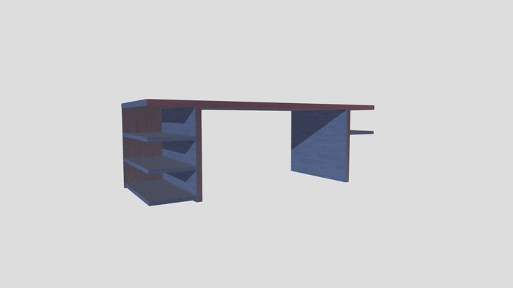 Computer_table 3D Model
