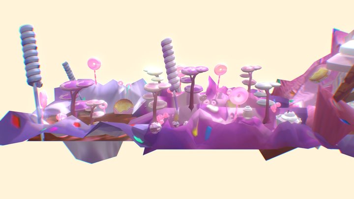 SP3 Environment 3D Model