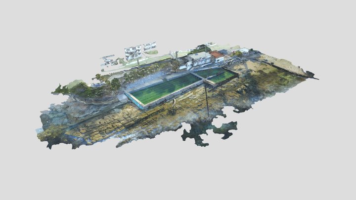 The Entrance Ocean Pool 3D Model