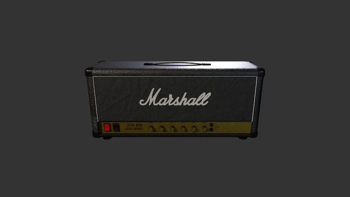 Marshall JCM 800 3D Model