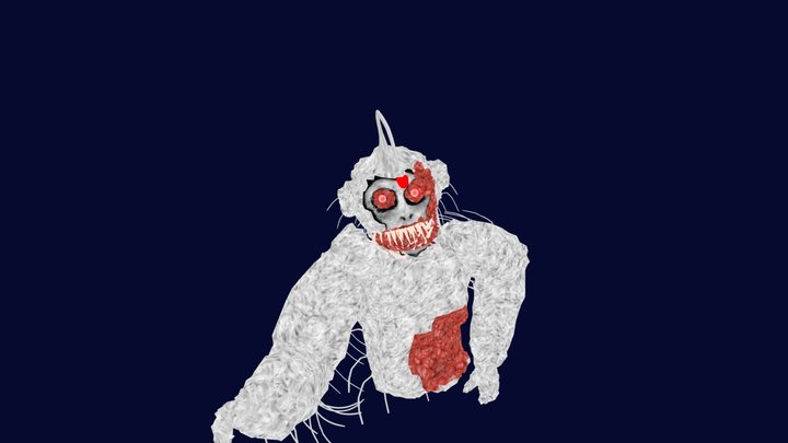 Fixed Angler Lethal ape 3D Model
