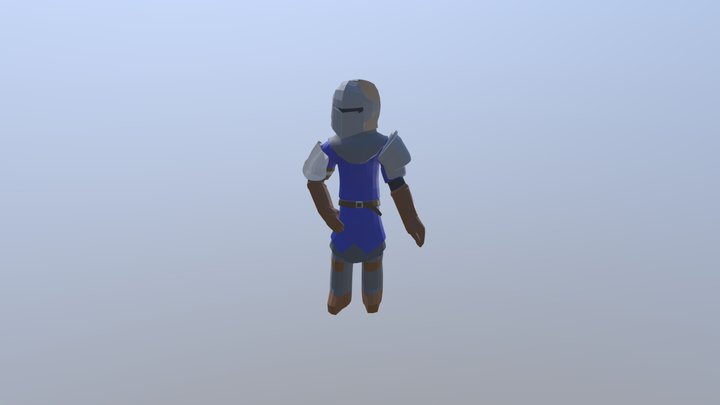 Basic Knight 3D Model