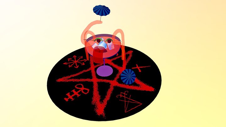 Little Devils Drink 3D Model