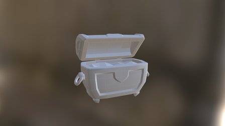 Treasure Chest 3D Model