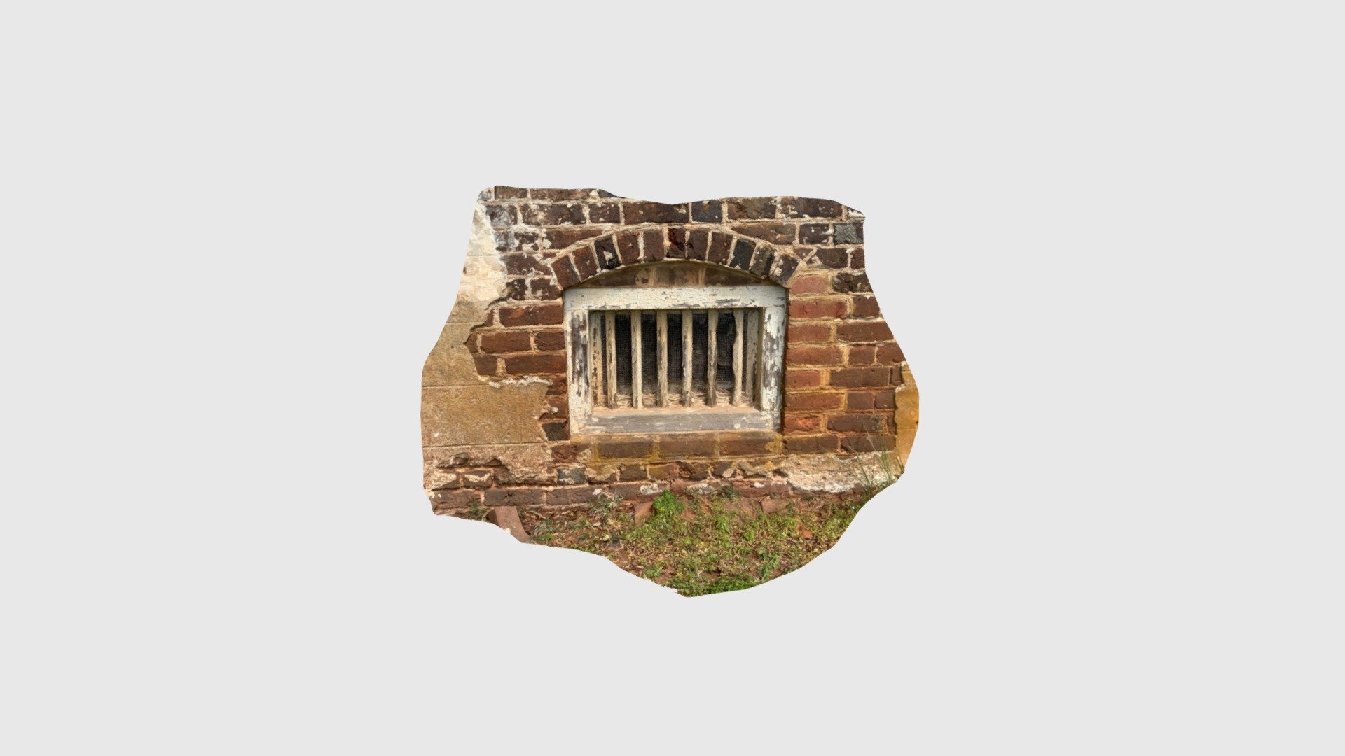 Basement window at Salubria