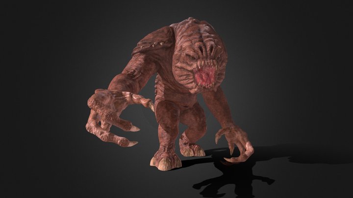 Rancor 3D Model