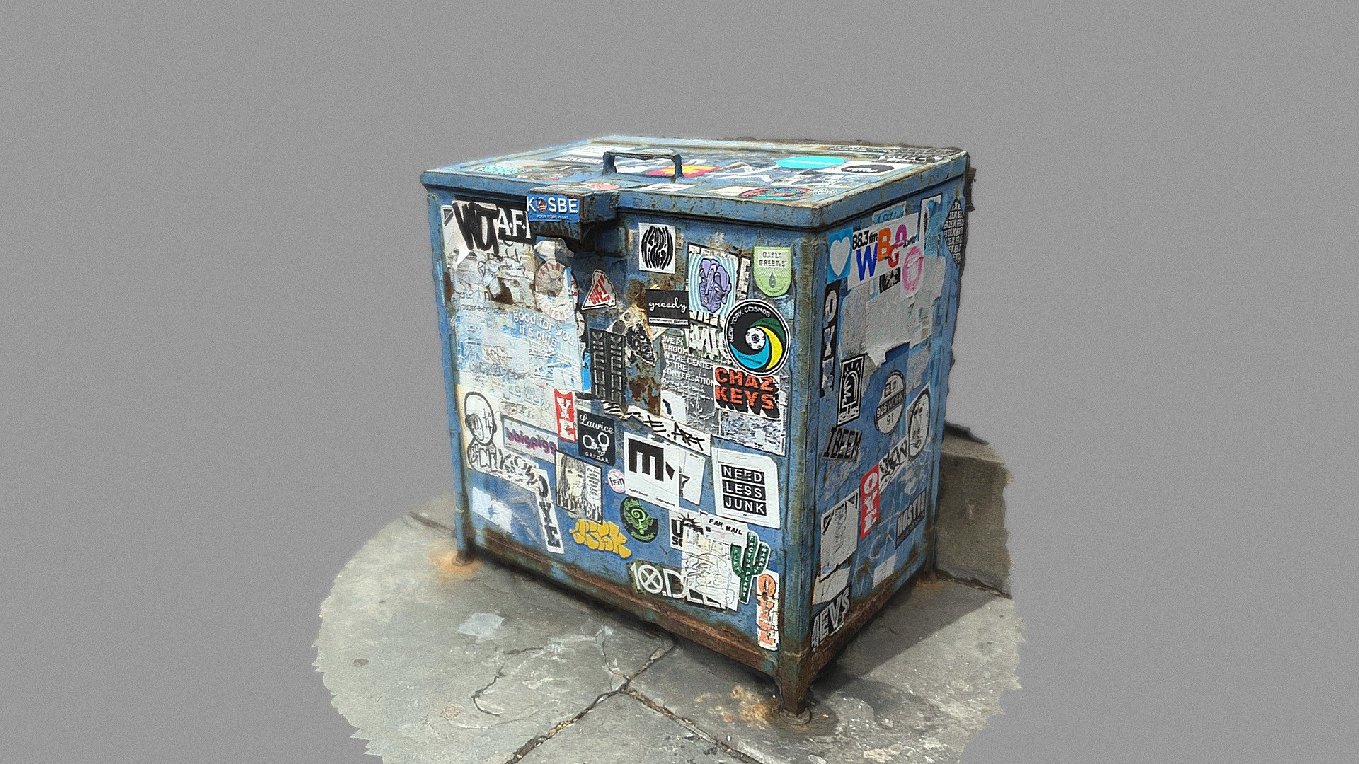 Stickers street box