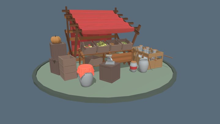 marketplace 3D Model