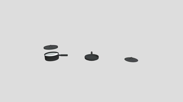Frying pan – Modelo 3D gratuito STL