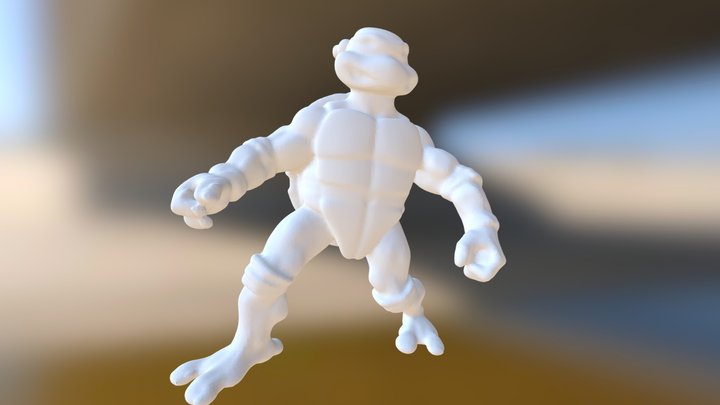 Ninja Turtle 3D Model