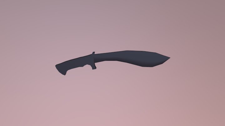 Faca - facao 3D Model