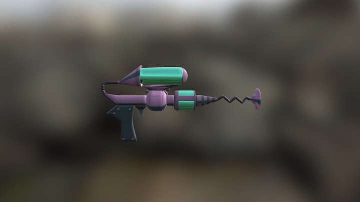 Wazergun 3D Model