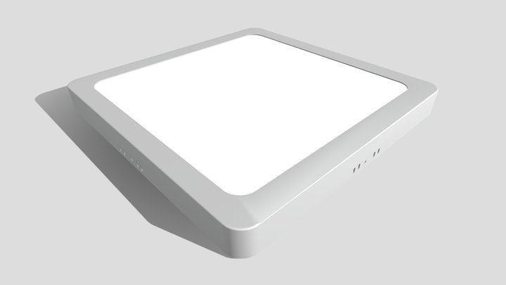Luminária Plafon 3D Model