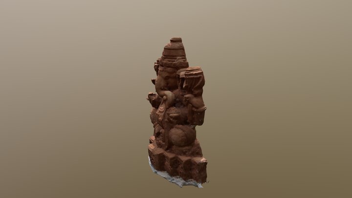 Ganesha Idol 3D Model