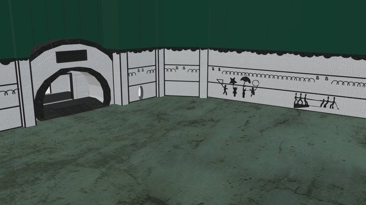 Squid Game Lobby 3D Model
