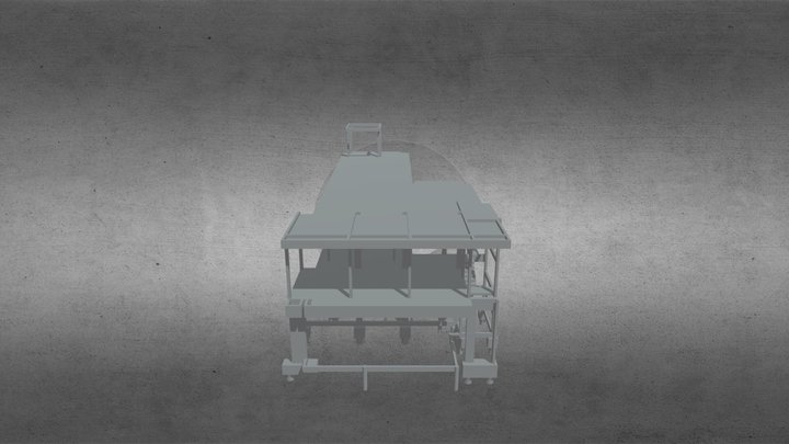 R2 - Estrutural H e L - Roncato Arq 3D Model