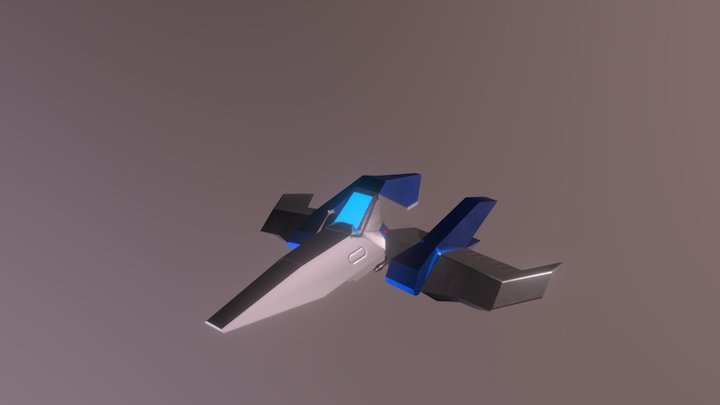 Arwing Look Alike 3D Model