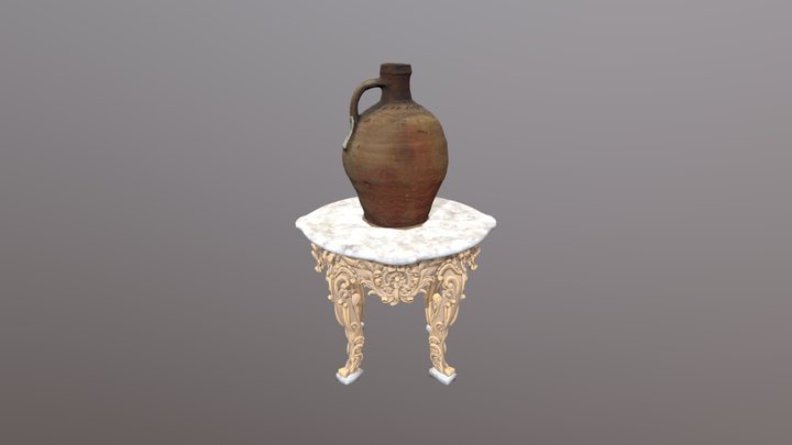 Càntir de Boca Estreta 3D Model