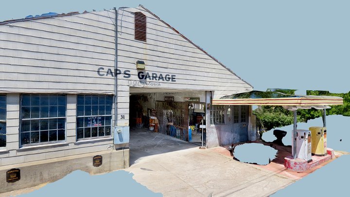 Cap's Garage Sutter Creek California 3D Model