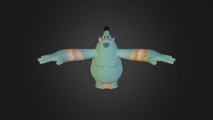 Troll 3D Model