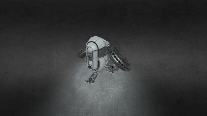 Buster_Drone 3D Model