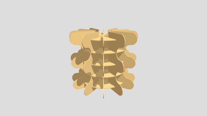 Interlocked 3D Model