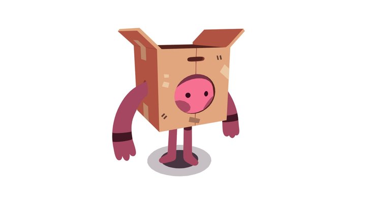 Boxboy 3D models - Sketchfab
