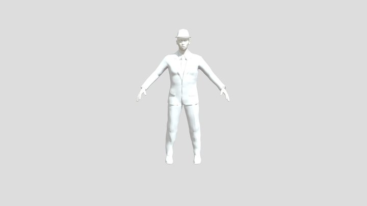 Elegant Man 3d Model | Free 3D Model