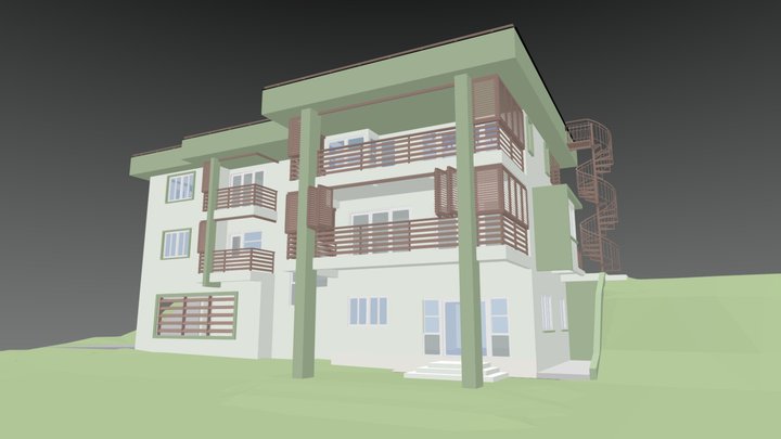 C.B. Residence 3D Model