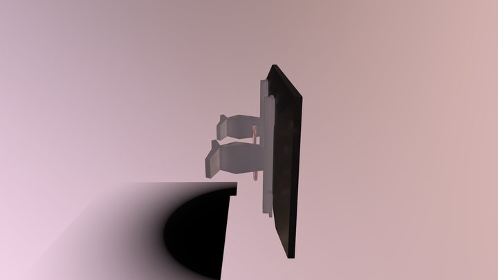 Monitor 3D Model