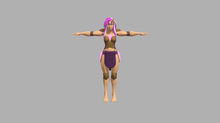 Modelo de personaje 3D Model