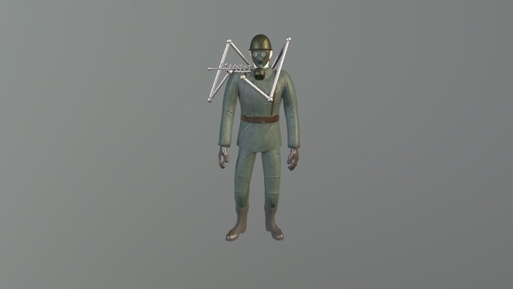The Pied Piper (FlippedNormals Challenge) 3D Model
