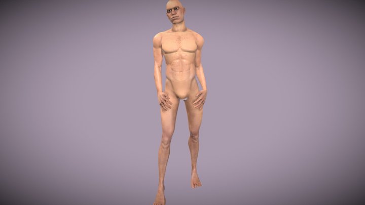 Human Body Character Sculpt 3D Model