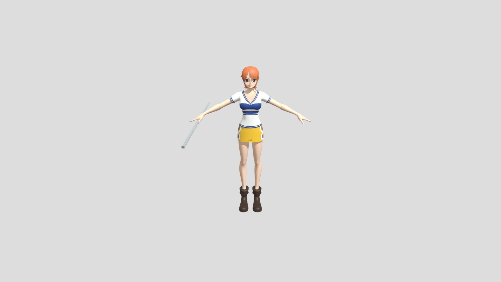 Nami - One Piece - Download Free 3D model by Chechorams16 [7b000ea ...