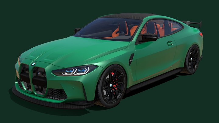 BMW G82 M4 3D Model