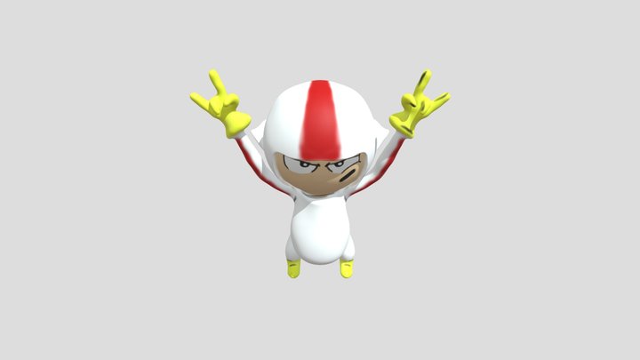 Kick 3D Model