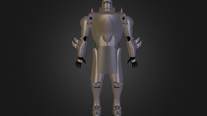 Alphonse Elric 3D Model