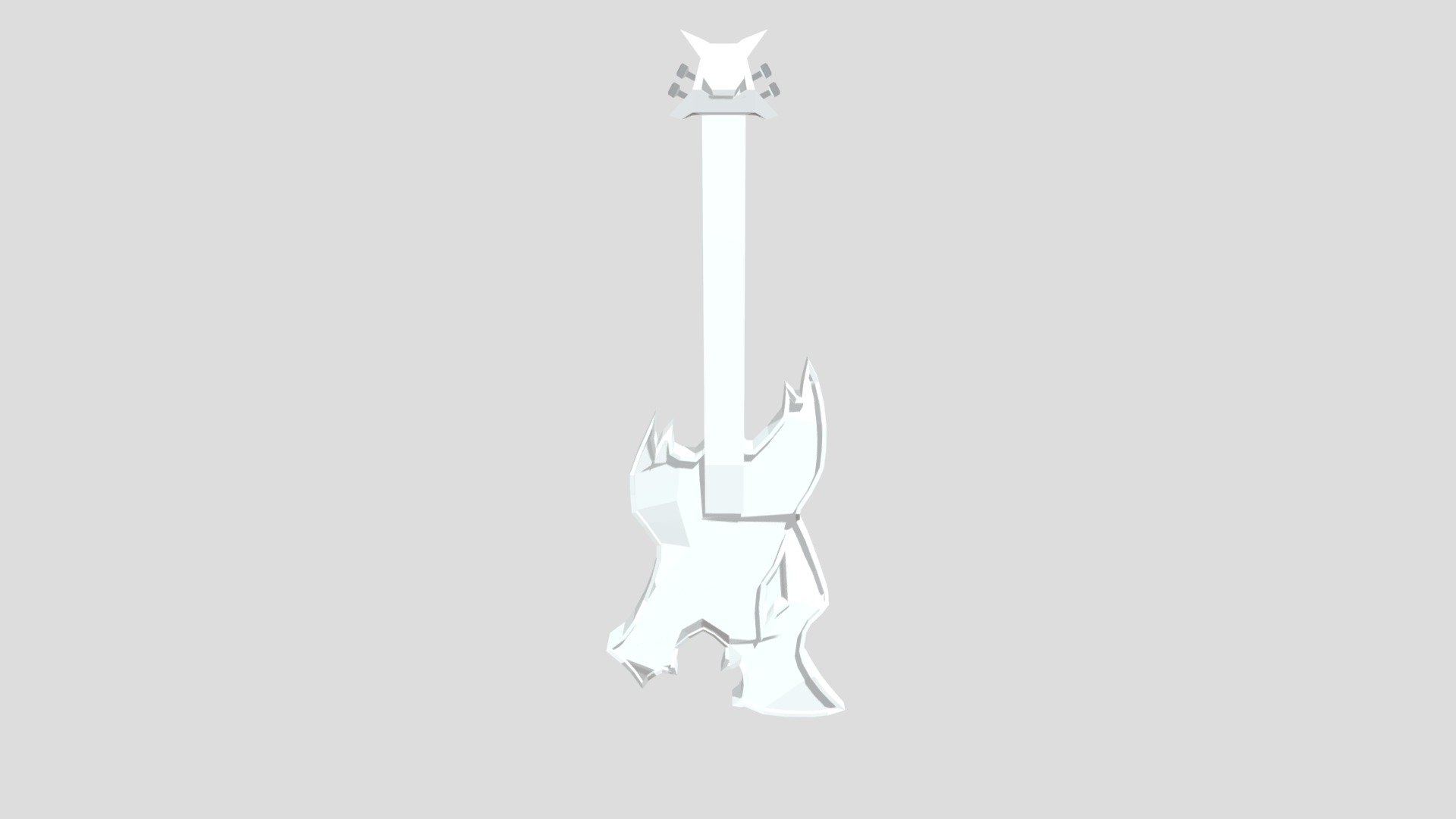 Rocker Guitar - Download Free 3D model by Bunnycarrot12345 [7b02a74 ...