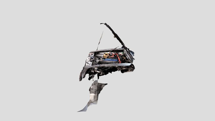 Motor Chevette 1.4 3D Model