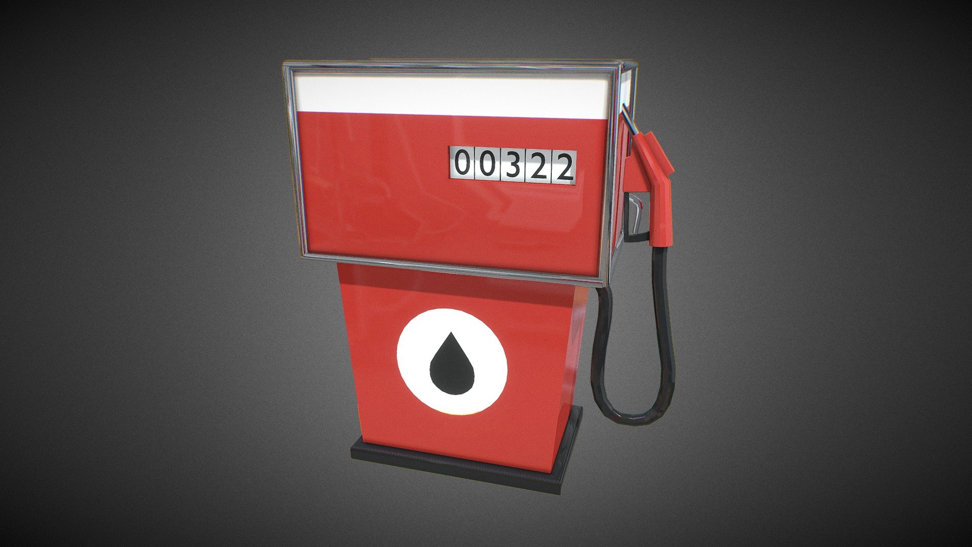 Gas Pump Emoji Buy Royalty Free 3D model by Tiko (tikoavp) [7b033a4