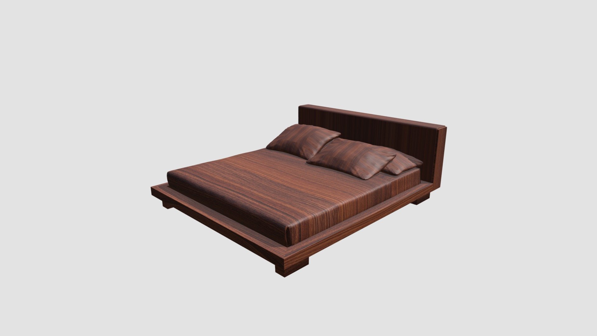 Bed Buy Royalty Free 3d Model By Evermotion [7b03fa8] Sketchfab Store