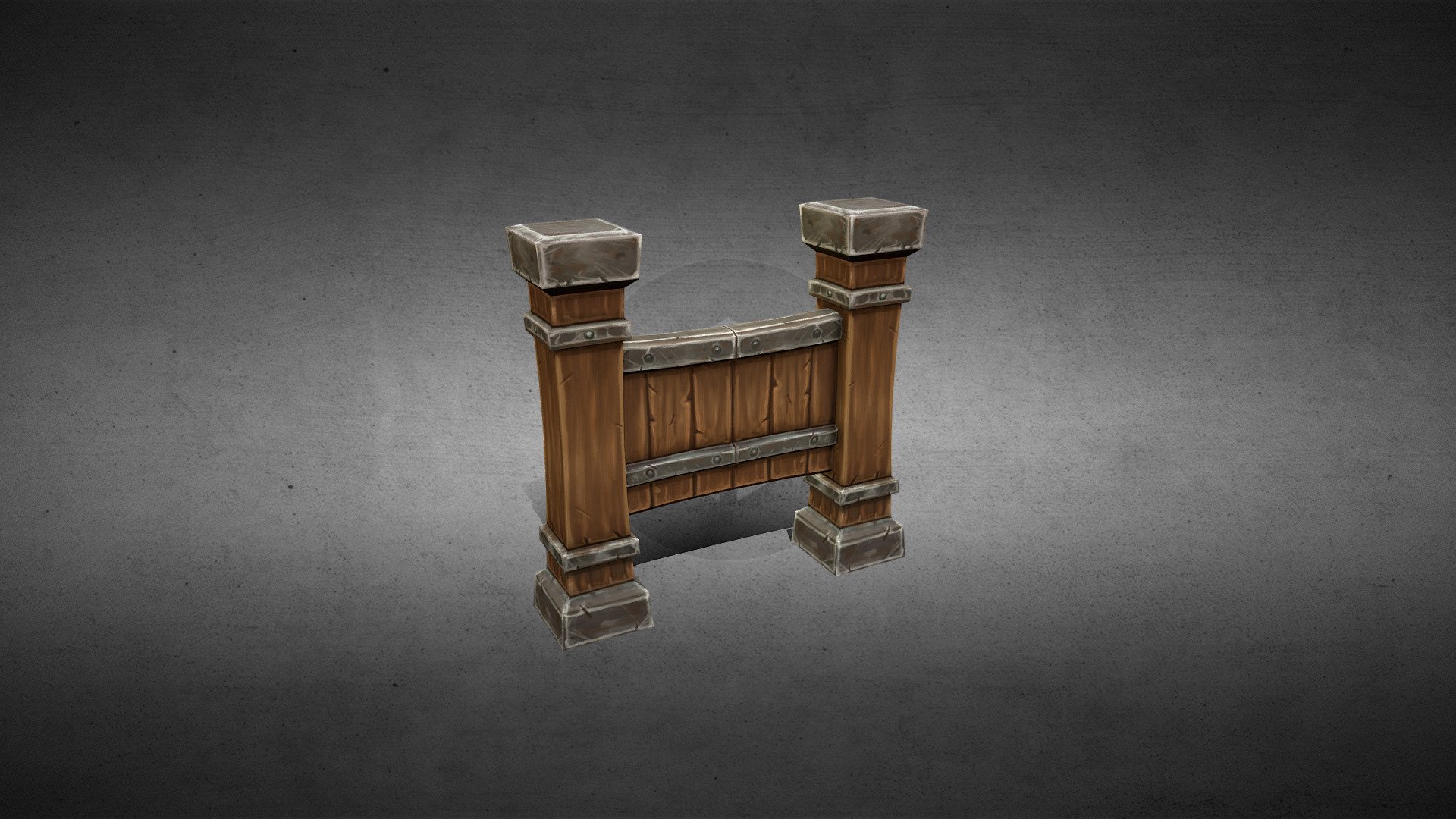 Wooden Prop — Sketchfab embed 3D viewer