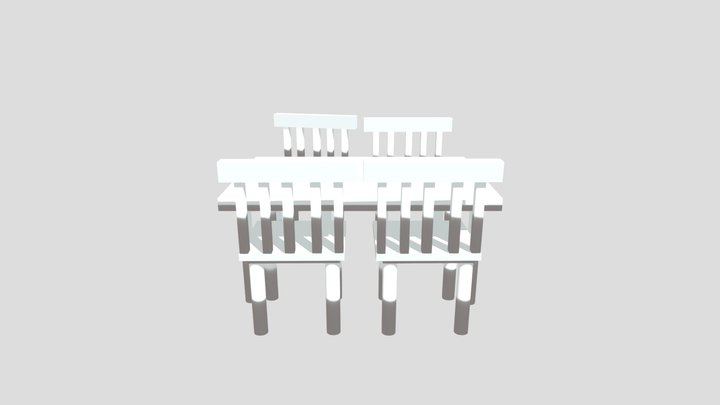 Dining Table 3D Model