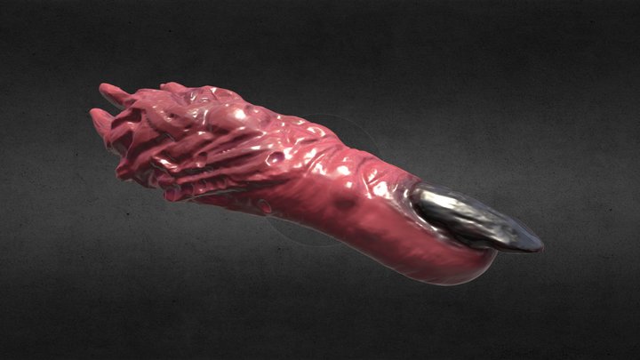 Sukuna Finger 3D Model