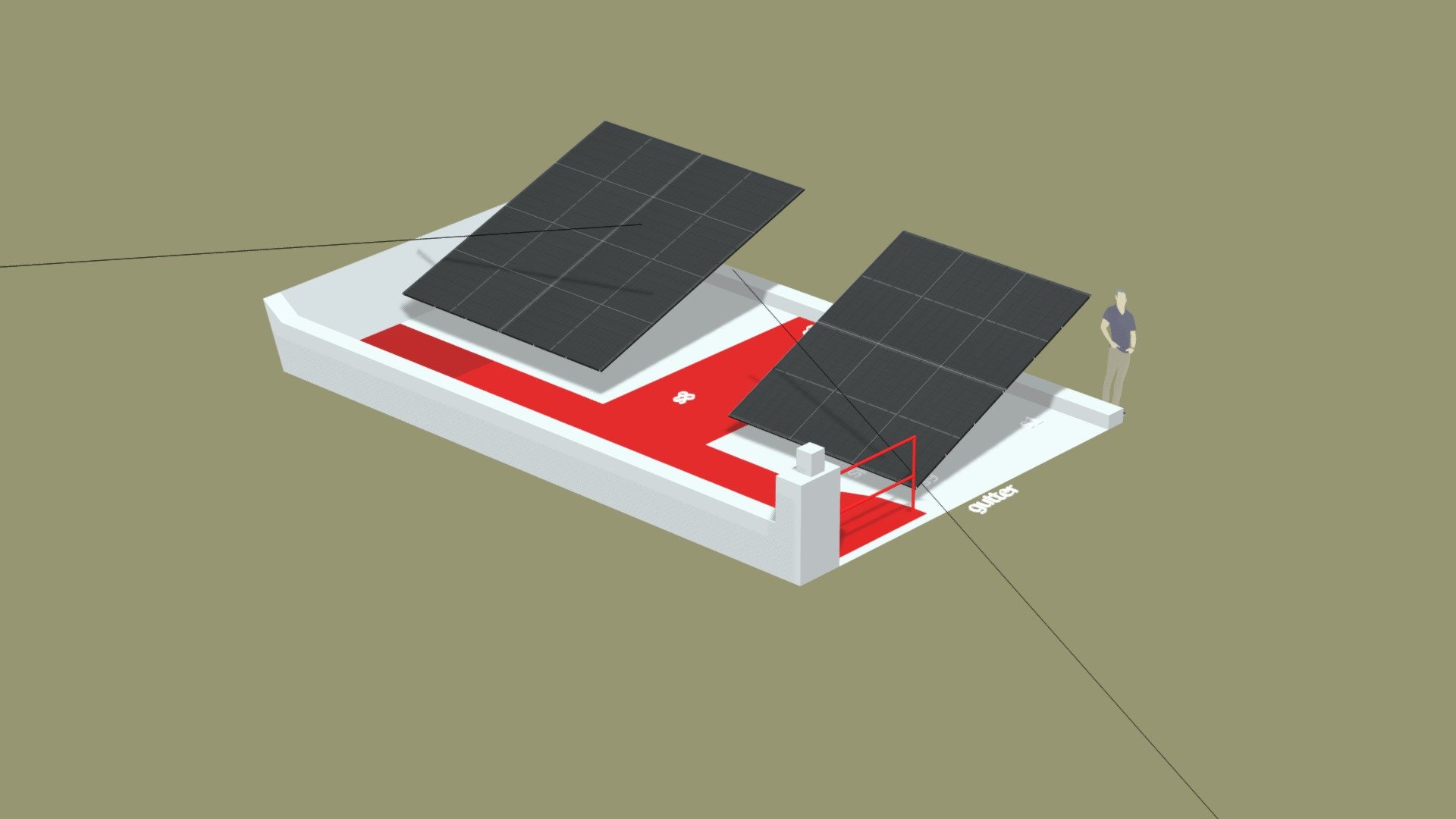 64-85 83rd St 14 Mod Tilt - 3D model by brooklynsolarworks [7b05add ...