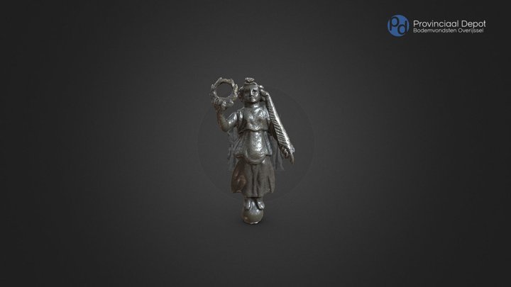 Beeld godin Victoria, Romeinse tijd, 3de eeuw 3D Model