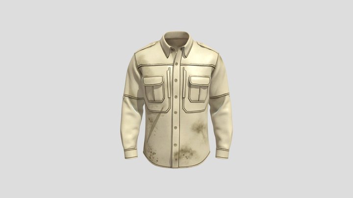 Tactical Dirty shirt 3D Model