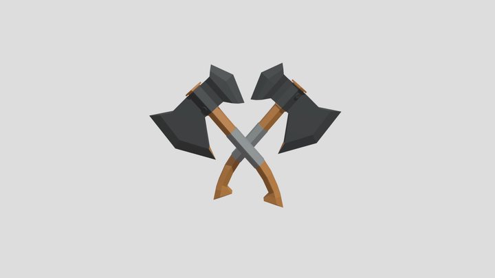 Simple axe 3D Model