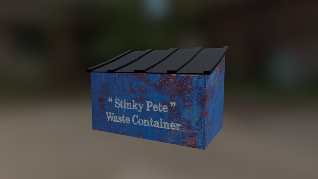 Street Trash Can